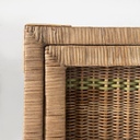 Contenitore in rattan, 1930 ca.