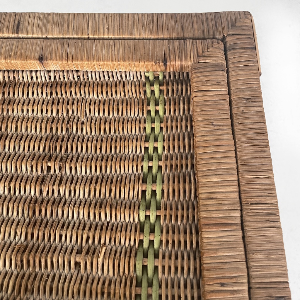 Contenitore in rattan, 1930 ca.
