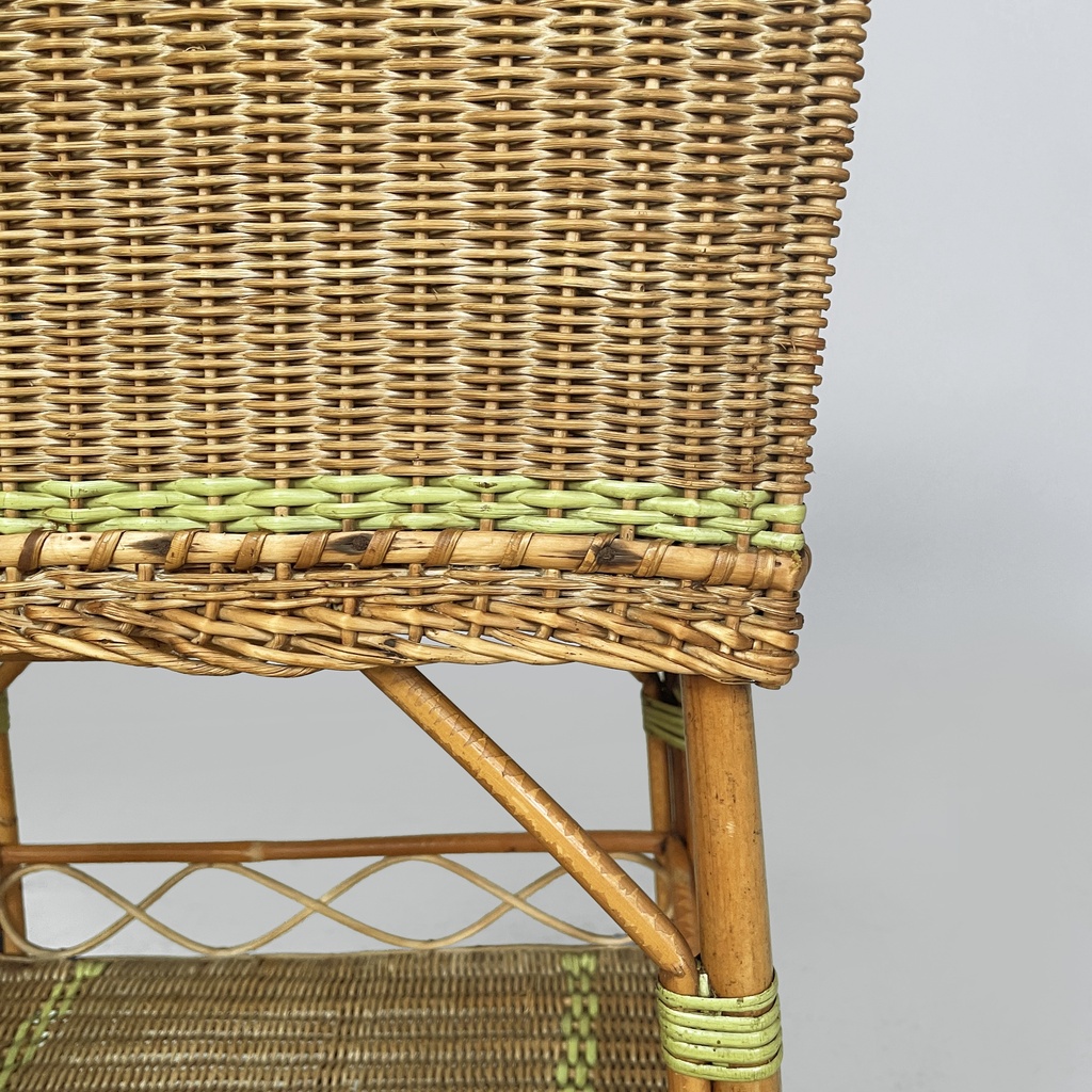 Contenitore in rattan, 1930 ca.