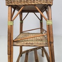 Contenitore in rattan, 1930 ca.