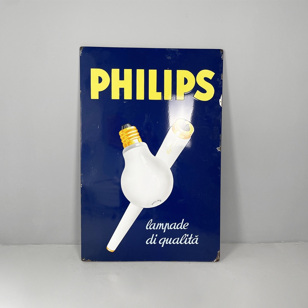 Insegna pubblicitaria di Philips, 1950 ca.