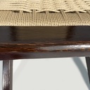 Poltrone in legno e paglia, 1940ca
