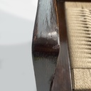 Poltrone in legno e paglia, 1940ca