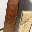 Poltrone in legno e paglia, 1940ca