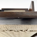 Poltrone in legno e paglia, 1940ca