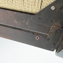 Poltrone in legno e paglia, 1940ca
