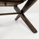 Poltrone in legno e paglia, 1940ca