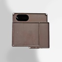 Carrello Boby marrone di Joe Colombo per Bieffeplast, 1970 ca.