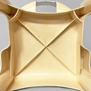 Sedie 4868 di Joe Colombo per Kartell, 1970 ca.