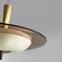 Lampadario 1462 di Max Ingrand per Fontana Arte, 1950 ca.