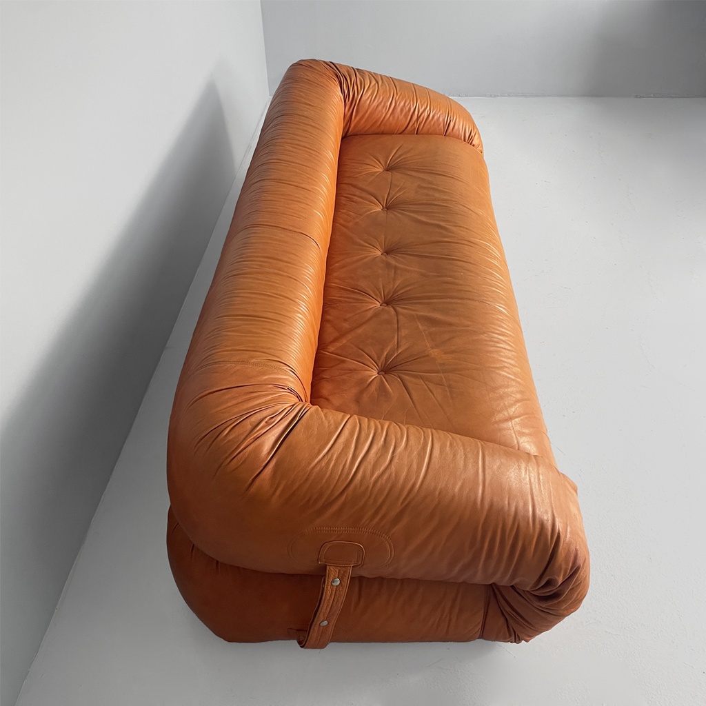 Divano letto Anfibio di Alessandro Becchi per Giovannetti Collezioni, 1970 ca.