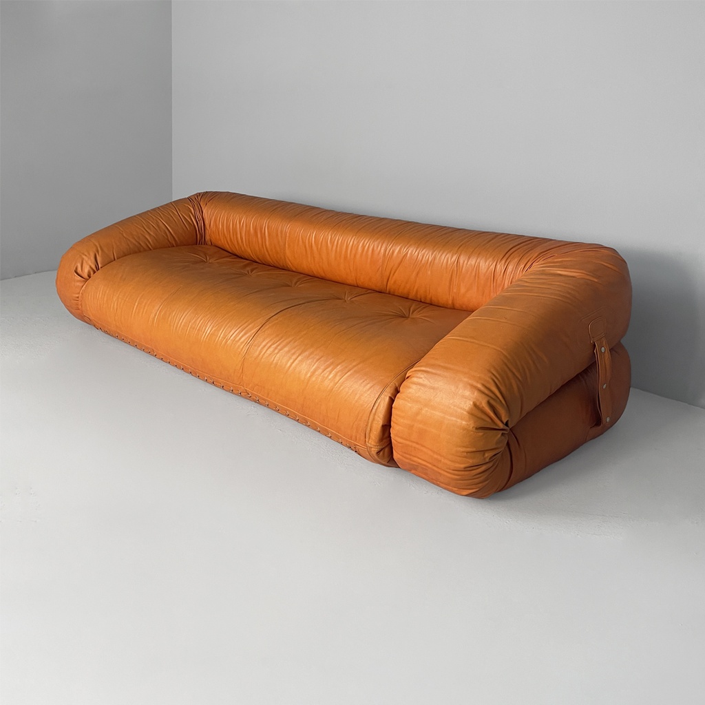 Divano letto Anfibio di Alessandro Becchi per Giovannetti Collezioni, 1970 ca.
