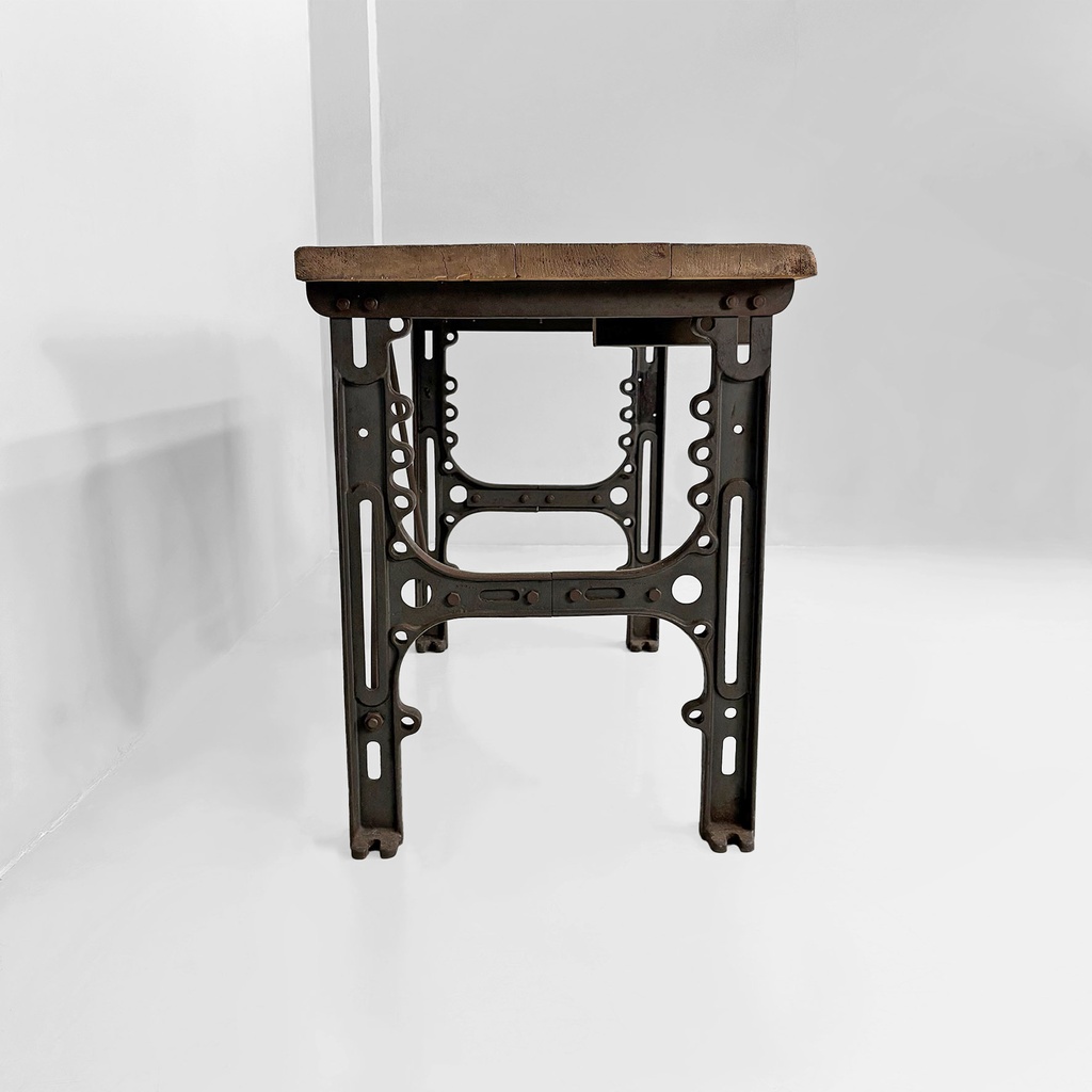 Consolle in legno e ghisa, 1800 ca.