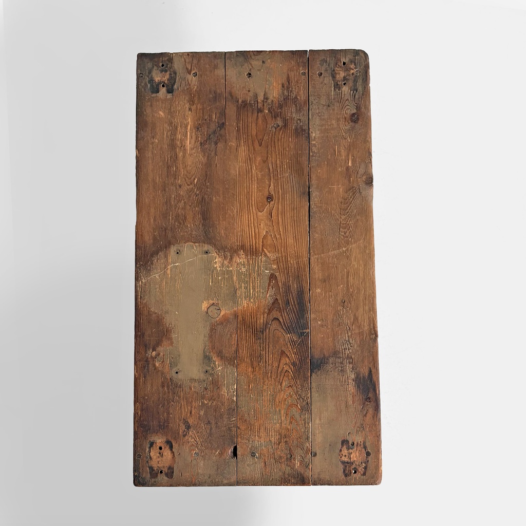 Consolle in legno e ghisa, 1800 ca.
