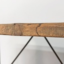 Consolle in legno e ghisa, 1800 ca.