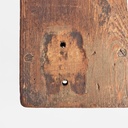 Consolle in legno e ghisa, 1800 ca.