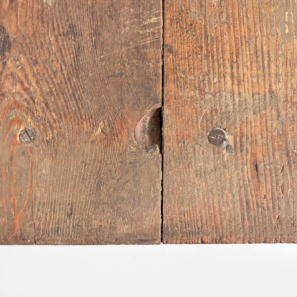 Consolle in legno e ghisa, 1800 ca.
