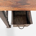 Consolle in legno e ghisa, 1800 ca.