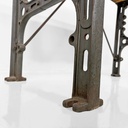 Consolle in legno e ghisa, 1800 ca.