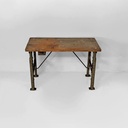 Consolle in legno e ghisa, 1800 ca.