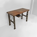 Consolle in legno e ghisa, 1800 ca.