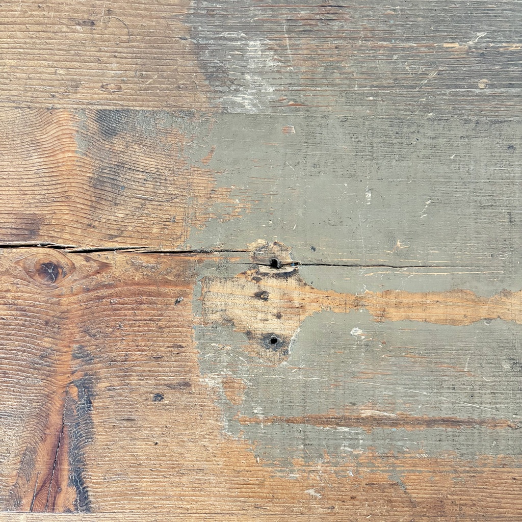 Consolle in legno e ghisa, 1800 ca.