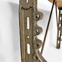 Consolle in legno e ghisa, 1800 ca.
