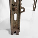 Consolle in legno e ghisa, 1800 ca.