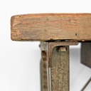 Consolle in legno e ghisa, 1800 ca.