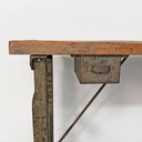 Consolle in legno e ghisa, 1800 ca.