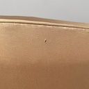 Poltrone in seta rosa beige, 1940 ca.