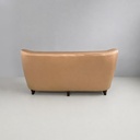 Divano in seta rosa beige, 1940 ca.