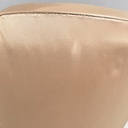 Divano in seta rosa beige, 1940 ca.