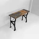 Consolle in legno e ghisa, 1800 ca.