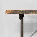 Consolle in legno e ghisa, 1800 ca.