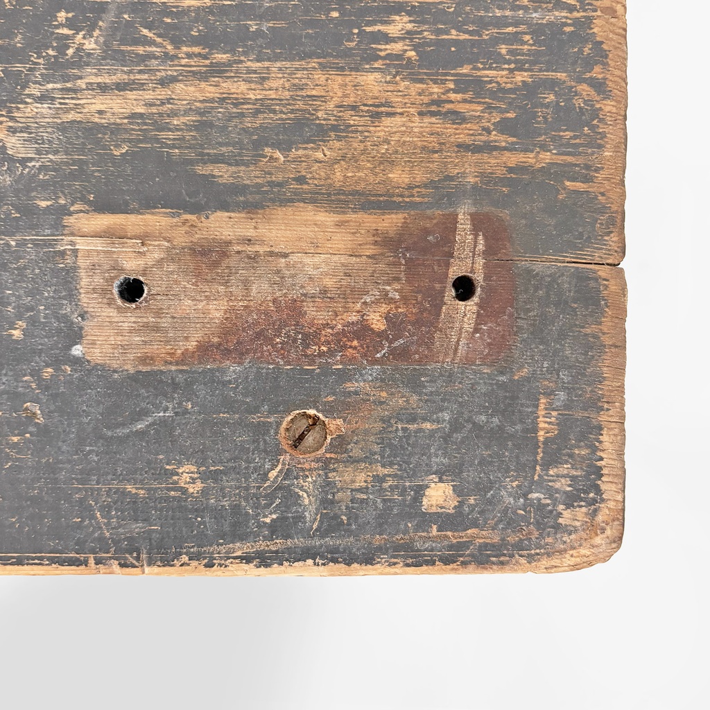 Consolle in legno e ghisa, 1800 ca.