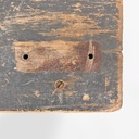 Consolle in legno e ghisa, 1800 ca.