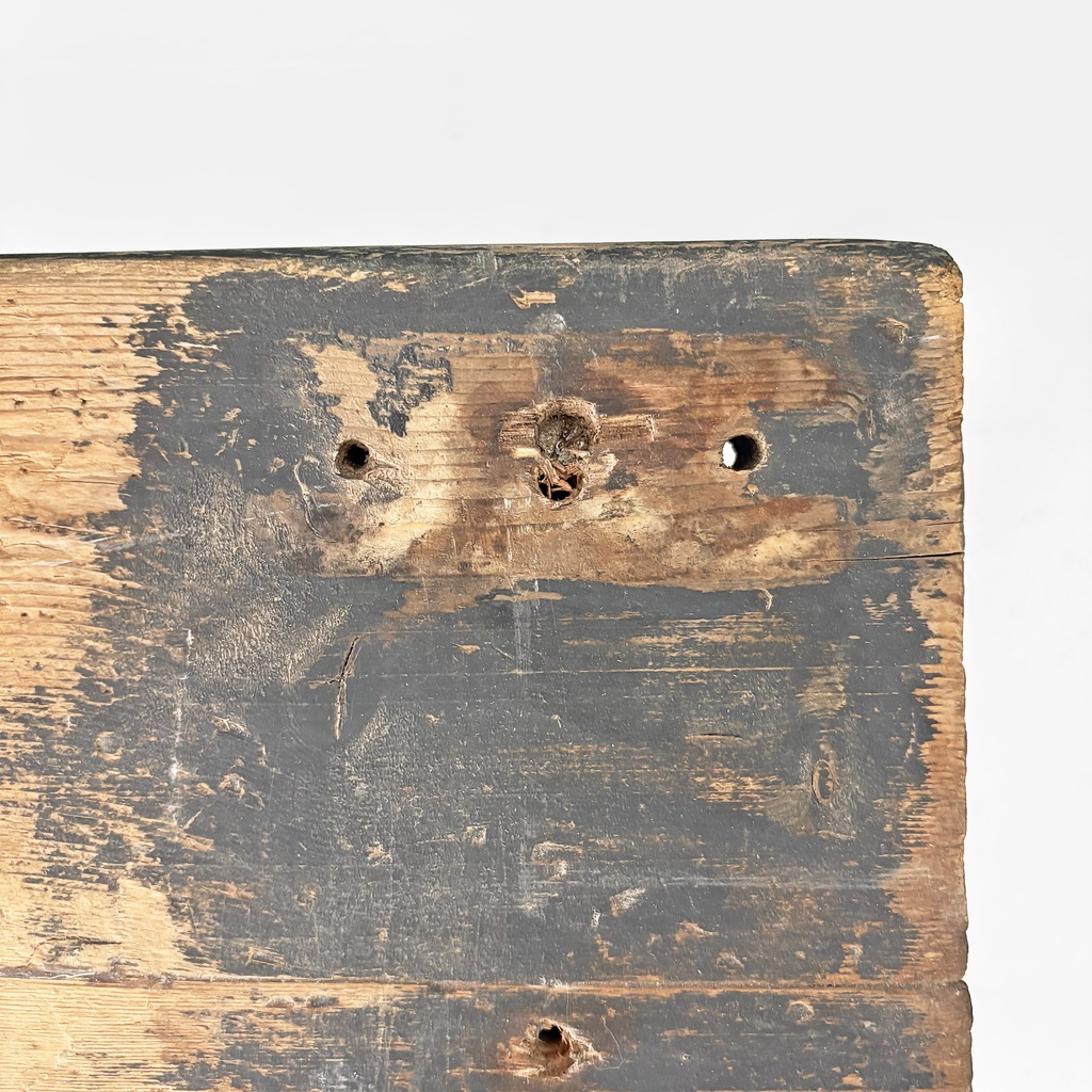 Consolle in legno e ghisa, 1800 ca.