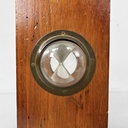 Clessidra in vetro e legno, 1850 ca.