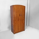 Armadio con specchio in legno, 1950 ca.