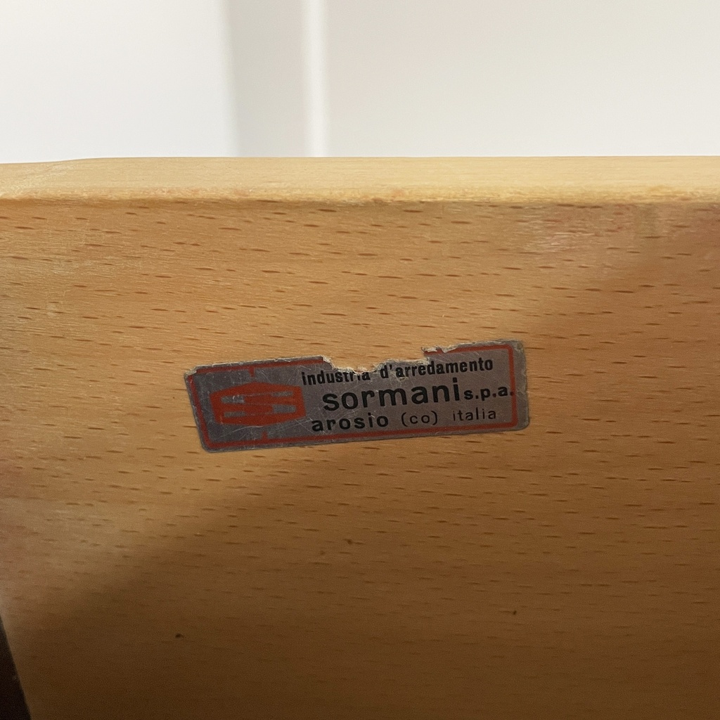 Cassettiera D154 di Carlo De Carli per Sormani, 1960 ca.