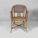 Sedie in rattan e rattan azzurro, inizio 1900 ca.
