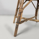 Sedie in rattan e rattan azzurro, inizio 1900 ca.