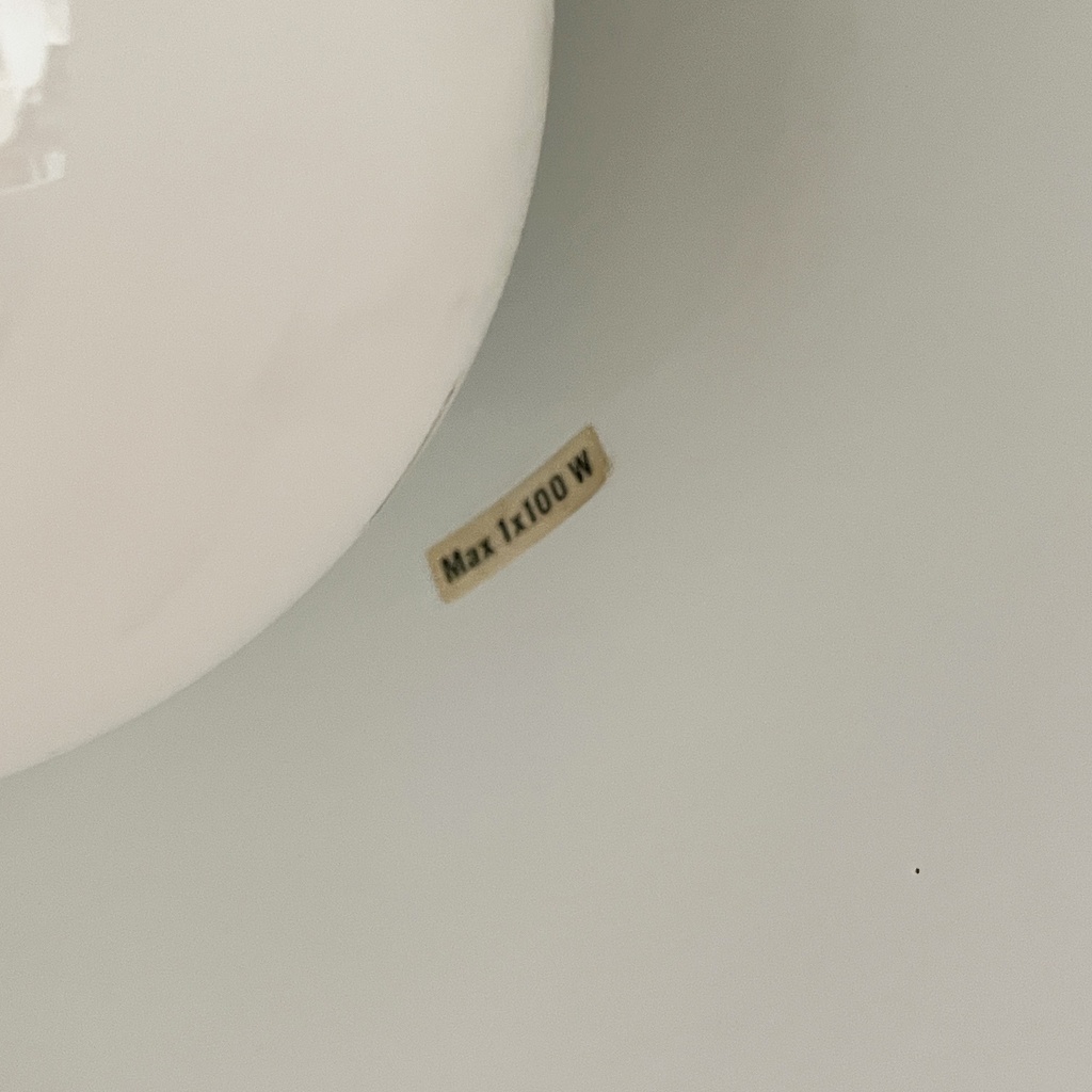 Lampadario Pascal di Vico Magistretti per Oluce, 1980 ca.