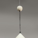 Lampadario Pascal di Vico Magistretti per Oluce, 1980 ca.