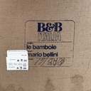 Letto Le Bambole di Mario Bellini per B&B, 1980 ca.
