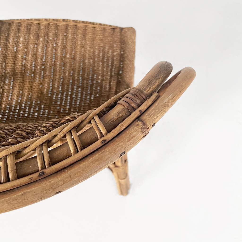 Sedie in rattan, 1930 ca.