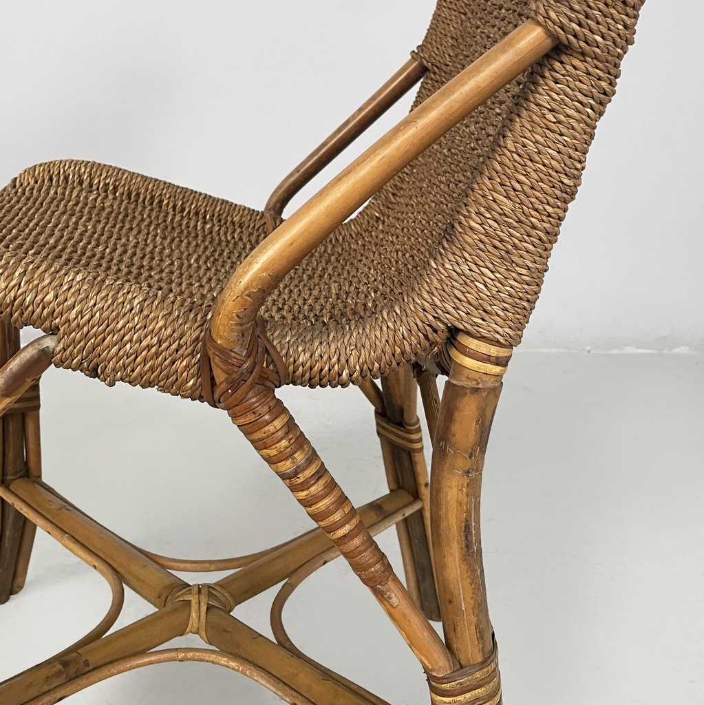 Sedie in rattan, 1930 ca.