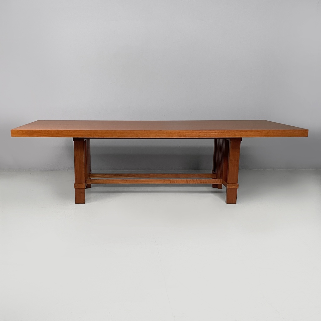 Tavolo da pranzo 608 Taliesin 2 di Frank Llyod Wright per Cassina, 1980 ca.