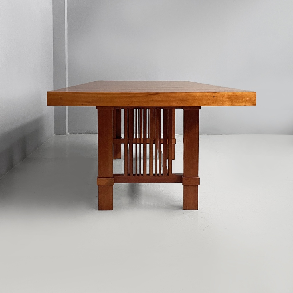 Tavolo da pranzo 608 Taliesin 2 di Frank Llyod Wright per Cassina, 1980 ca.